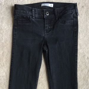 Abercrombie - Girls Black Skinny Jeans - Size 12